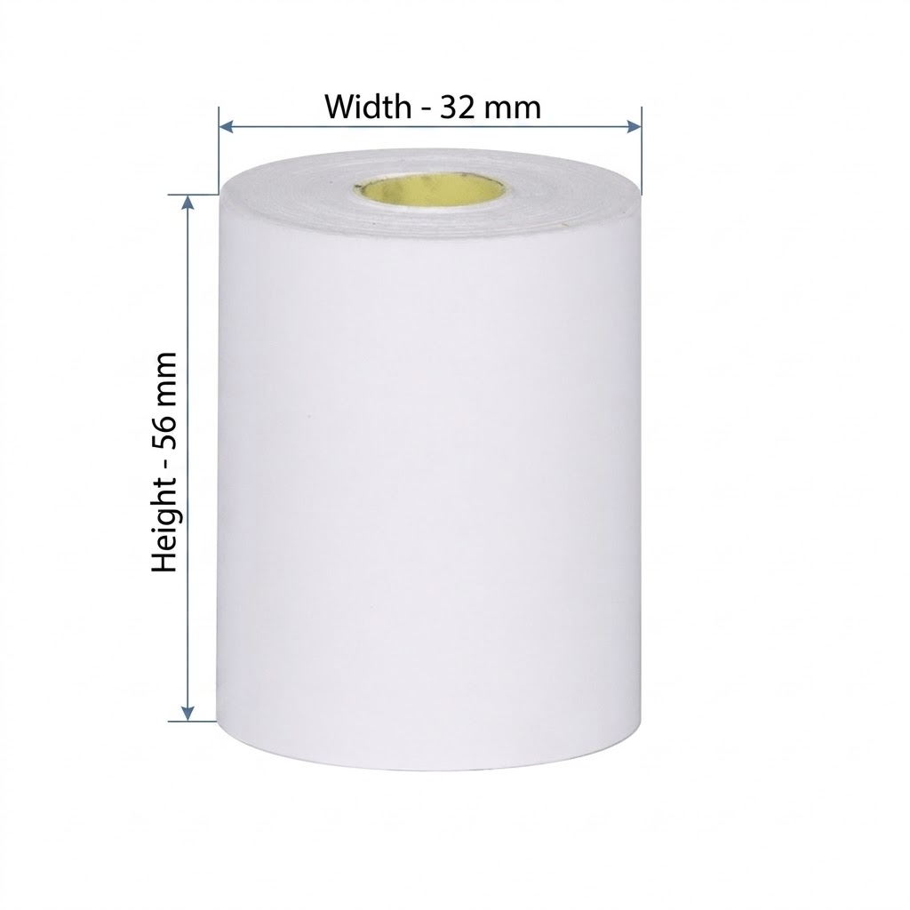 56mm x 32mm Thermal Paper Roll 