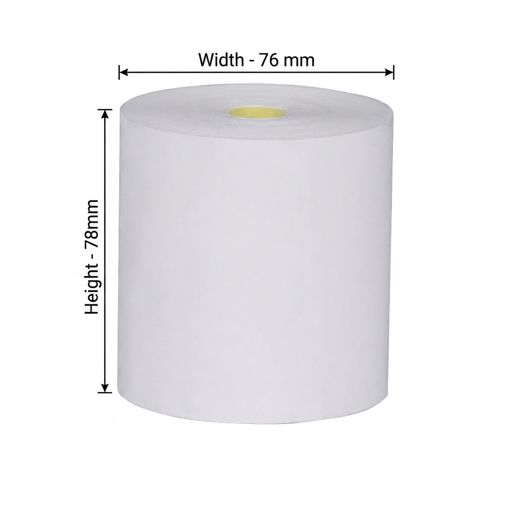 78mm x 76mm Thermal Paper Roll 